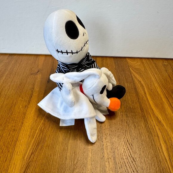 DISNEY PARKS Jack Skellington Zero Plush NWT The Nightmare Before Christmas NEW - Picture 4 of 8